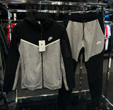 NIKE ΣΕΤ TECH FLEECE -ΜΑΥΡΟ ΓΚΡΙ NEW SEAZON