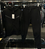 NIKE TECH FLEECE - ΣΕΤ ΜΑΥΡΟ - FINISH SEASON